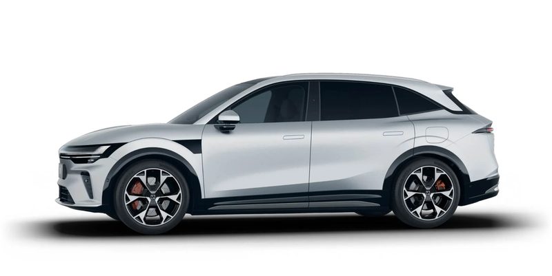 지커 7X 측면 실루엣 2026 쿠페형 SUV